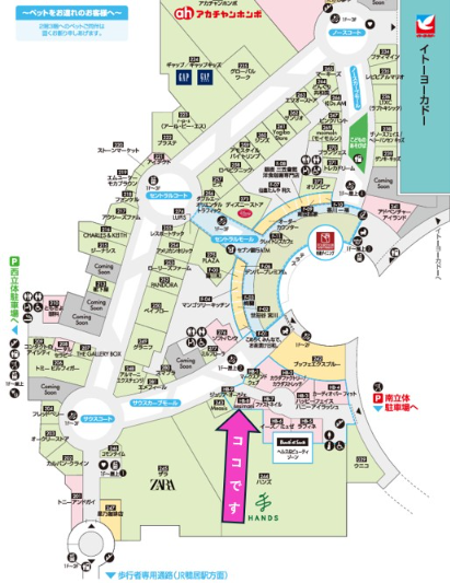 道案内（詳しい道順）